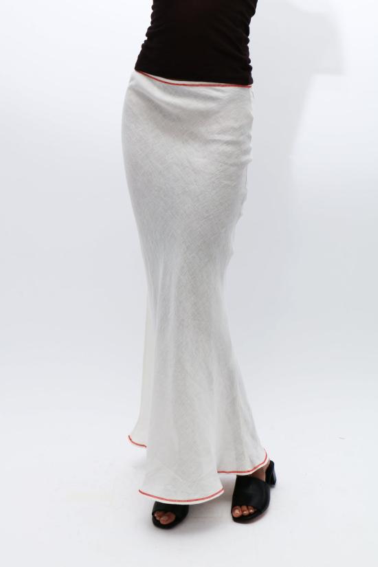  베이스레인지 롱 스커트 SKDYSLSU24 UNDYED DOM - BASERANGE