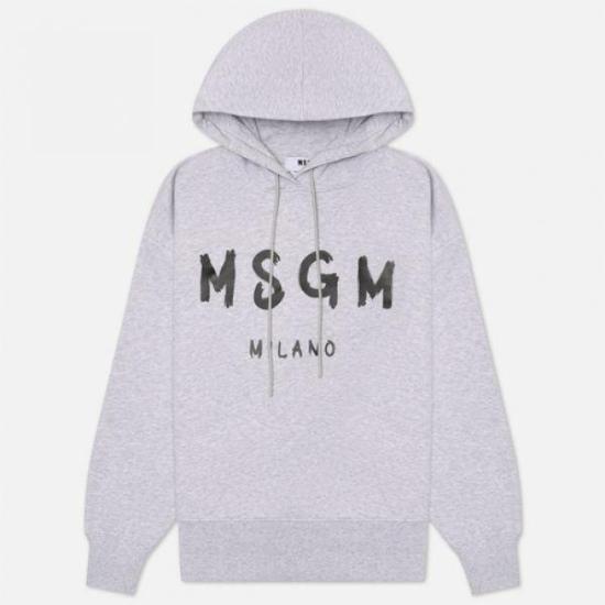  엠에스지엠 후드 티셔츠 2000MDM51520000394 GRAY DOM