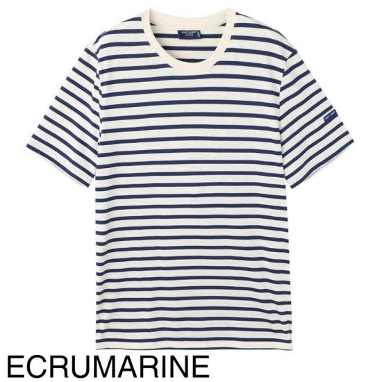  세인트제임스 플루이더 티셔츠 9888 50 ECRU MARINE DOM