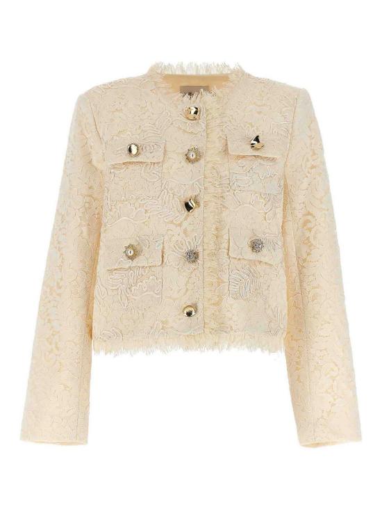  셀프 포트레이트 자켓 RS24172JCCREAM DOM