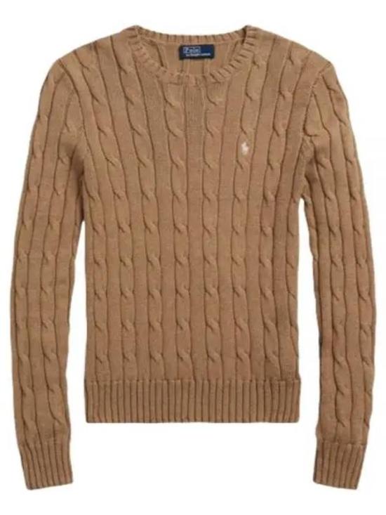  폴로 랄프로렌 코튼 케이블 니트 스웨터 211943903002 DOM