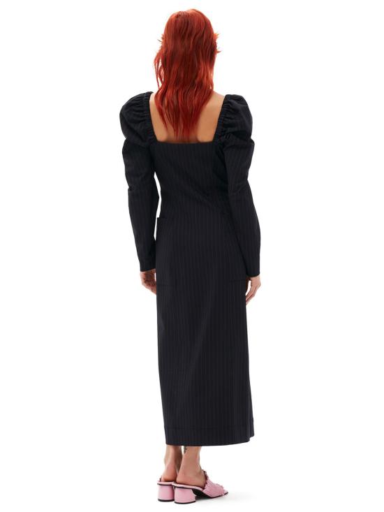  가니 미디 원피스 F7894683 DOM - GANNI