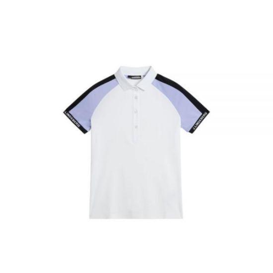  제이린드버그 폴로 티셔츠 GWJT088580000 WHITE DOM