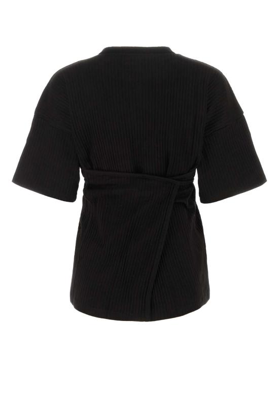  베이스레인지 반팔 티셔츠 FSHTRIB000 BLACK DOM - BASERANGE