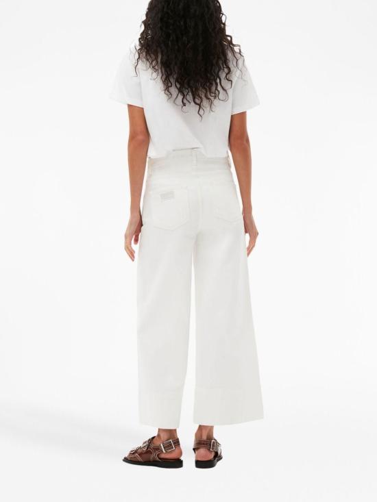 25SS 가니 반팔 티셔츠 T3529151 WHITE DOM - GANNI