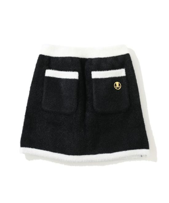  마크앤로나 숏 스커트 MLW2DAE11 BLACK DOM - MARK&LONA