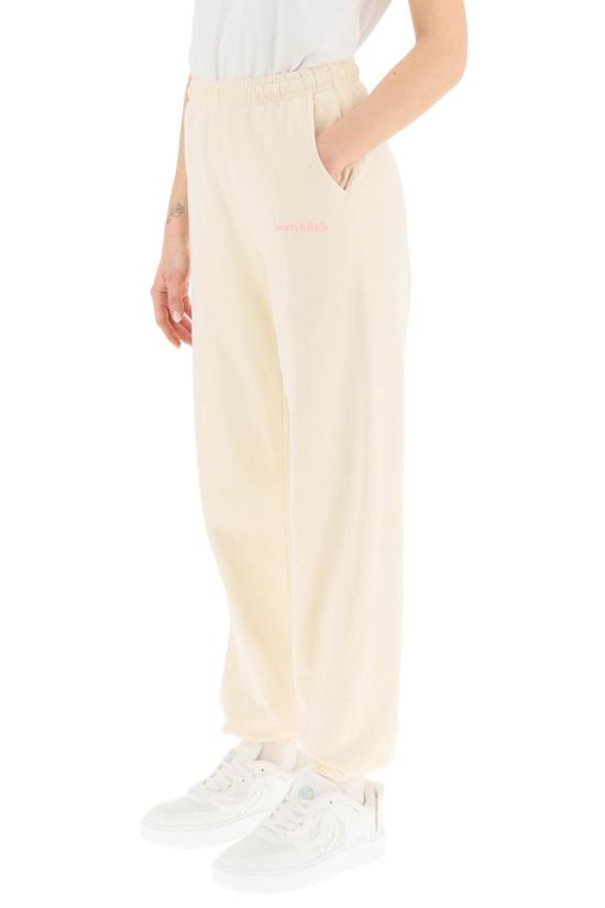  스포티앤리치 트레이닝/조거 팬츠 SW631 CREAM DOM - SPORTY & RICH