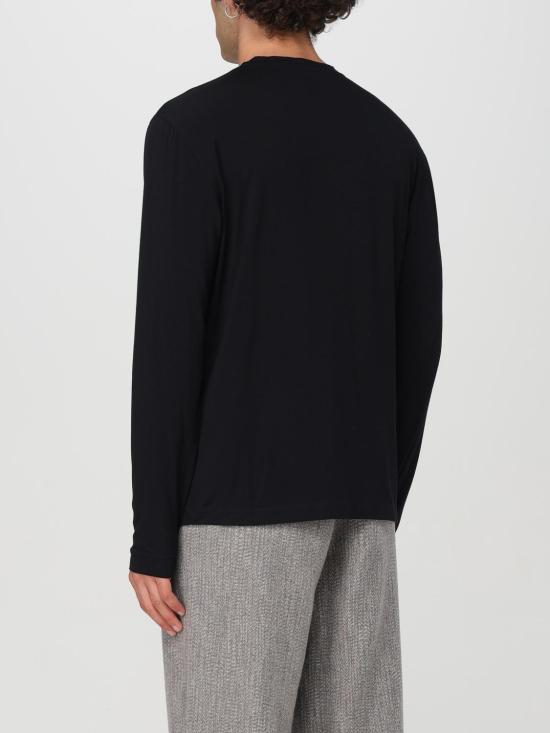 26SS 조르지오 아르마니 반팔 티셔츠 3GST51SJP4Z UC99 Black - GIORGIO ARMANI