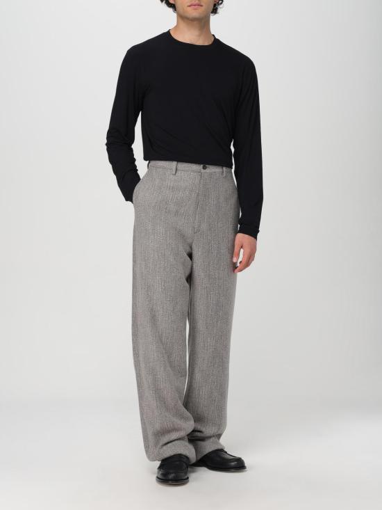 26SS 조르지오 아르마니 반팔 티셔츠 3GST51SJP4Z UC99 Black - GIORGIO ARMANI