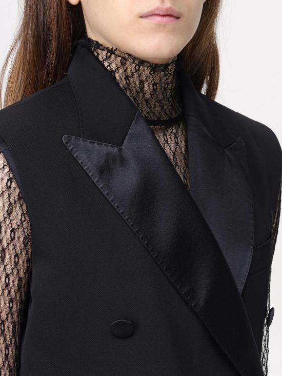 25FW 돌체앤가바나 베스트 F29FTTFU21E N0000 Black - DOLCE & GABBANA