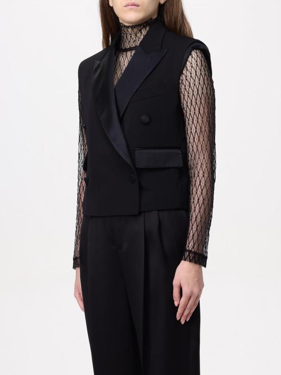 25FW 돌체앤가바나 베스트 F29FTTFU21E N0000 Black - DOLCE & GABBANA