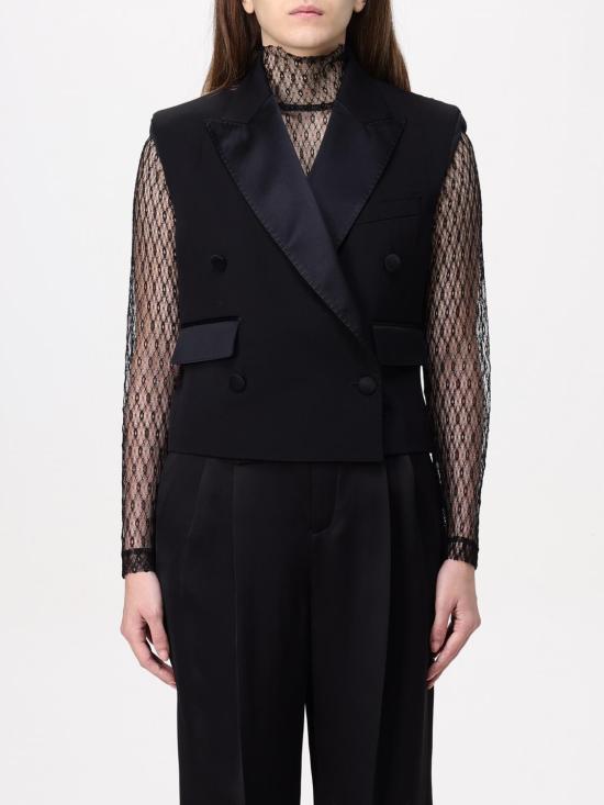 25FW 돌체앤가바나 베스트 F29FTTFU21E N0000 Black