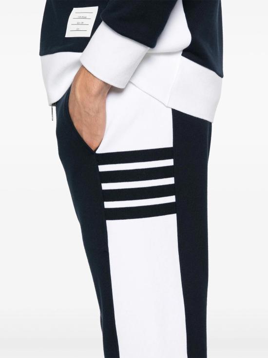 26SS 톰브라운 클래식 4바 저지 루프백 스웨트팬츠 MJQ213A03037 415 - THOM BROWNE