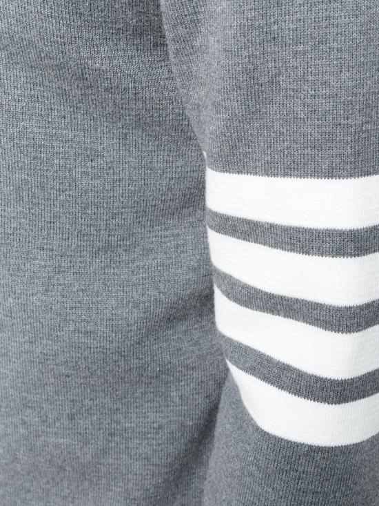 26SS 톰브라운 코튼 크레이프 4바 풀오버 MKA202A 00219 035 MED GRAY DOM - THOM BROWNE