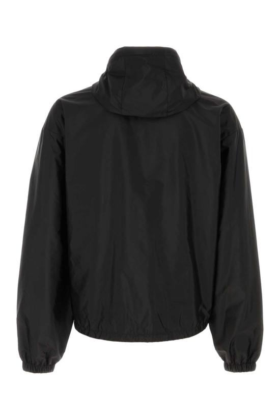  프라다 후드 티셔츠 SGC603SOOO1WQ9F0D9M BLACK DOM - PRADA