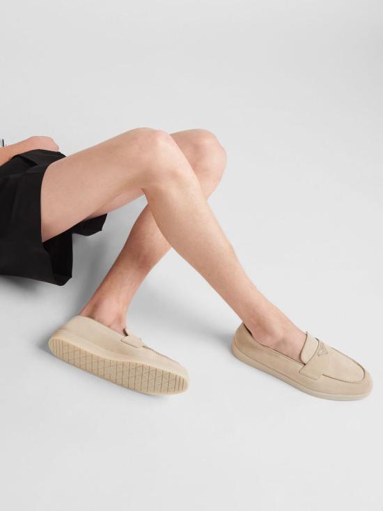 26SS 프라다 스웨이드 로퍼 2DG124103F0F24 DOM - PRADA