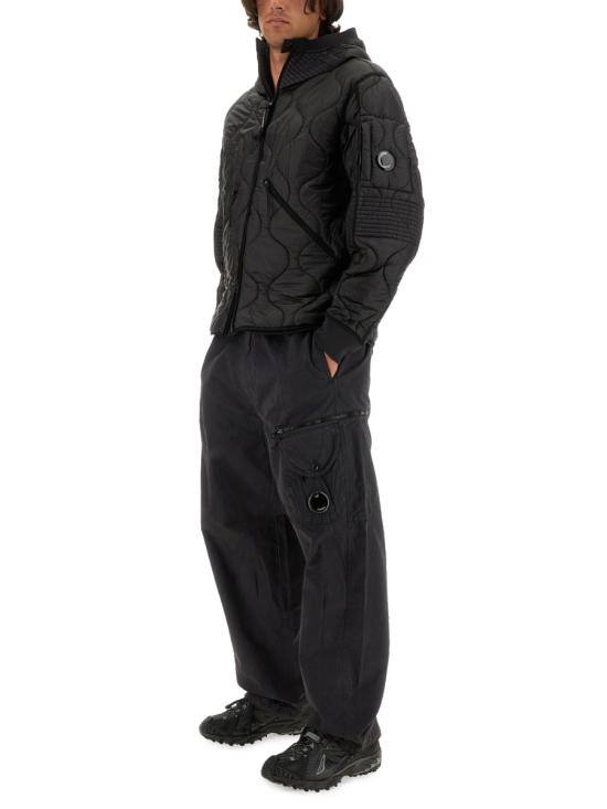  씨피 컴퍼니 숏패딩 17CMOW009A110158A999 BLACK DOM - C.P. COMPANY