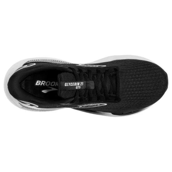 브룩스 스니커즈 1104201D090 BLACK GREY WHITE DOM - BROOKS