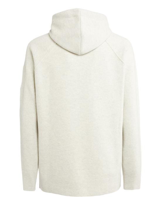  씨피 컴퍼니 후드 티셔츠 17CMKN149A110149AM13 Free Off White Melange - C.P. COMPANY