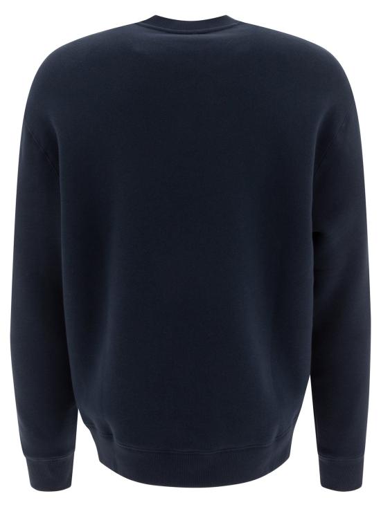  메종키츠네 긴팔 티셔츠 NM00310KM0307 P480 NAVY DOM - MAISON KITSUNE