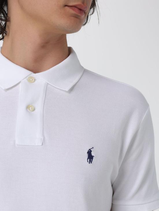 26SS 폴로 랄프로렌 폴로 티셔츠 710666998002 WHITE DOM - POLO RALPH LAUREN