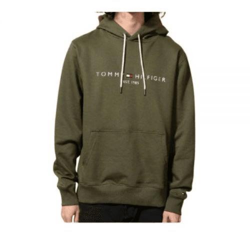  타미힐피거 후드 티셔츠 MW11599RBN KHAKI DOM