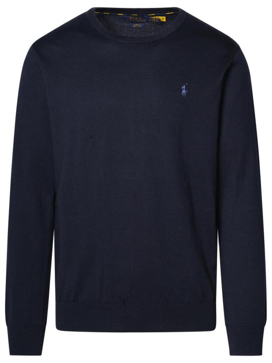 25FW 폴로 랄프로렌 포니 로고 자수 피마 코튼 스웨터 710684957001 NAVY DOM
