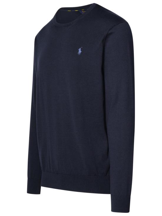 25FW 폴로 랄프로렌 포니 로고 자수 피마 코튼 스웨터 710684957001 NAVY DOM - POLO RALPH LAUREN