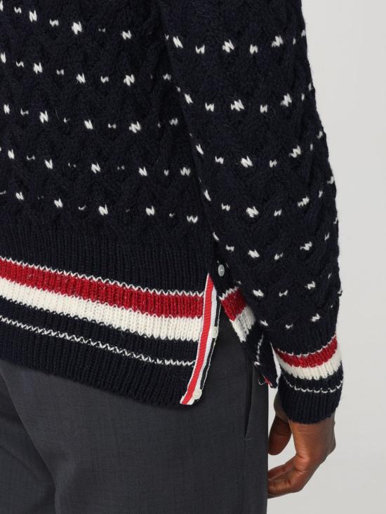  톰브라운 도니골 케이블 MKC542BY1506415 NAVY DOM - THOM BROWNE