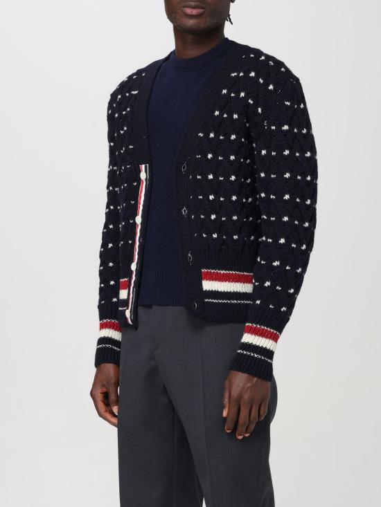  톰브라운 도니골 케이블 MKC542BY1506415 NAVY DOM - THOM BROWNE