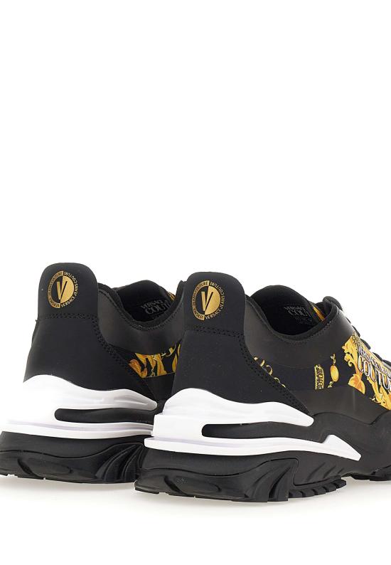  베르사체 스니커즈 77YA3SIBZS891G89 BLACK GOLD DOM - VERSACE