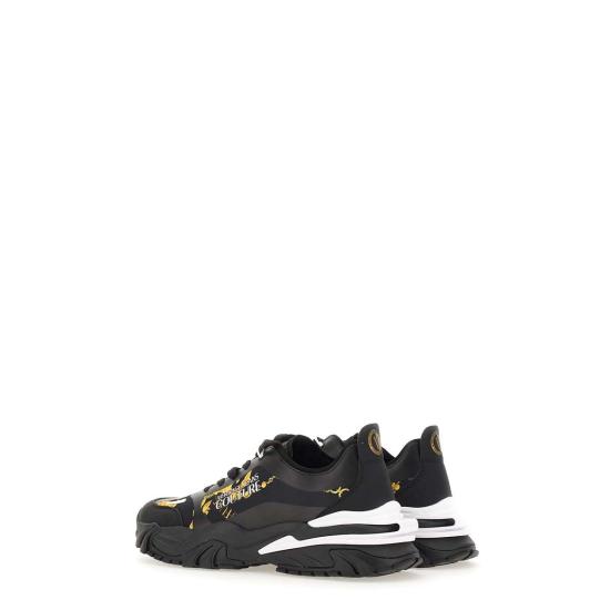  베르사체 스니커즈 77YA3SIBZS891G89 BLACK GOLD DOM - VERSACE