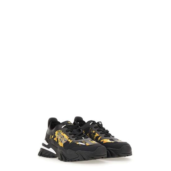  베르사체 스니커즈 77YA3SIBZS891G89 BLACK GOLD DOM - VERSACE