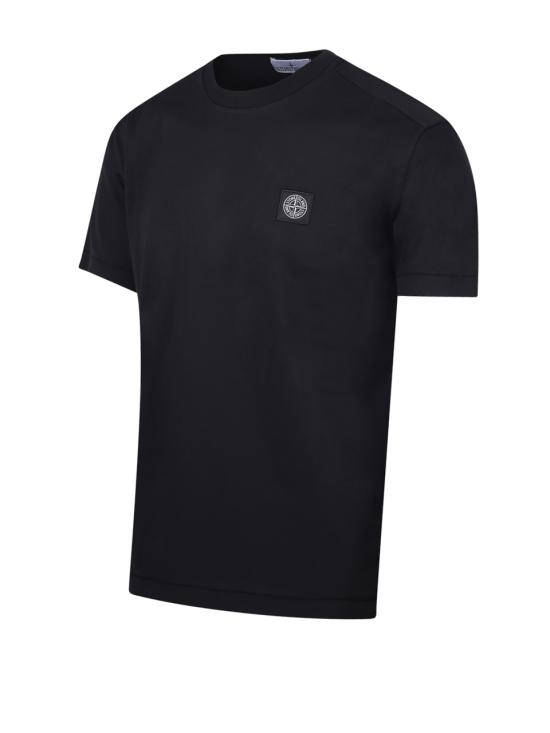  스톤 아일랜드 반팔 티셔츠 811524113A0029 BLACK DOM - STONE ISLAND