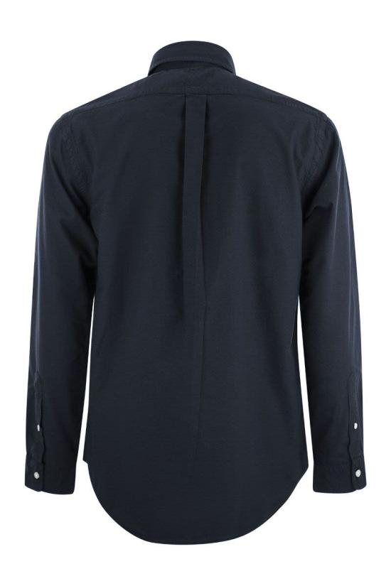 25FW 폴로 랄프로렌 커스텀 핏 버튼 다운 셔츠 710772290002 NAVY DOM - POLO RALPH LAUREN