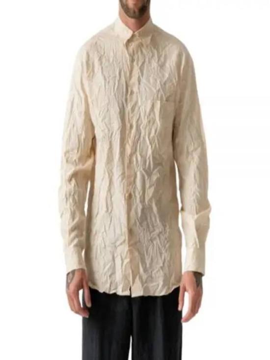  오라리 긴팔 셔츠 A24SS02FW BROWN DOM