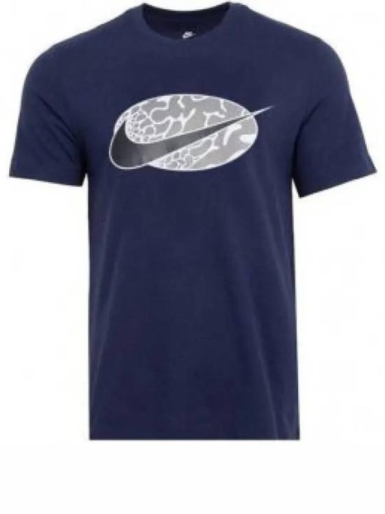  나이키 12MO 스우시 티셔츠 FQ5929410 NAVY DOM