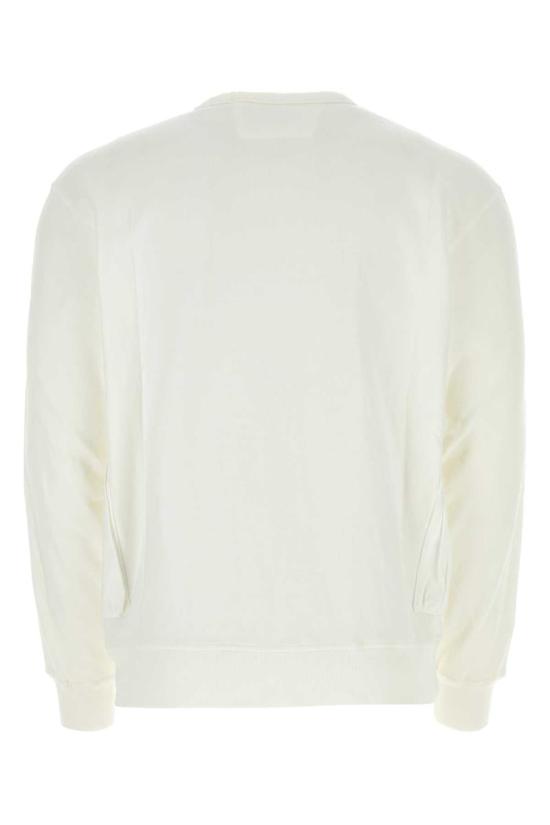  씨피 컴퍼니 긴팔 티셔츠 16CMSS248A110039M103 GAUZE WHITE DOM - C.P. COMPANY