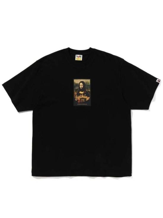  베이프 반팔 티셔츠 1K30110336 BLACK DOM