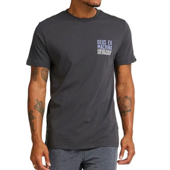  데우스 반팔 티셔츠 DMS231194CATH ANTHRACITE DOM