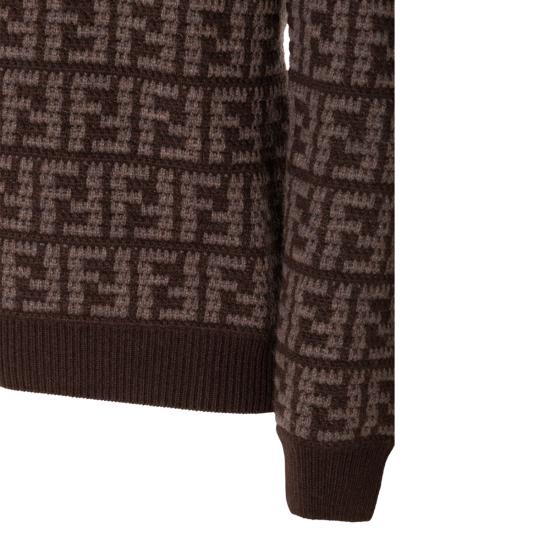  펜디 스웨터 FZX091APPAF1MH0 BEIGE GREY DOM - FENDI