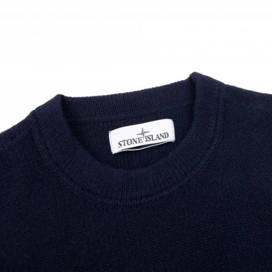  스톤 아일랜드 스웨터 7915524A3V0020 NAVY BLUE DOM - STONE ISLAND