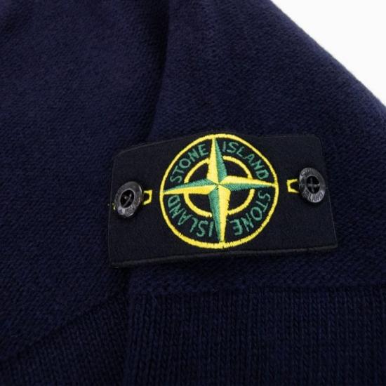  스톤 아일랜드 스웨터 7915524A3V0020 NAVY BLUE DOM - STONE ISLAND
