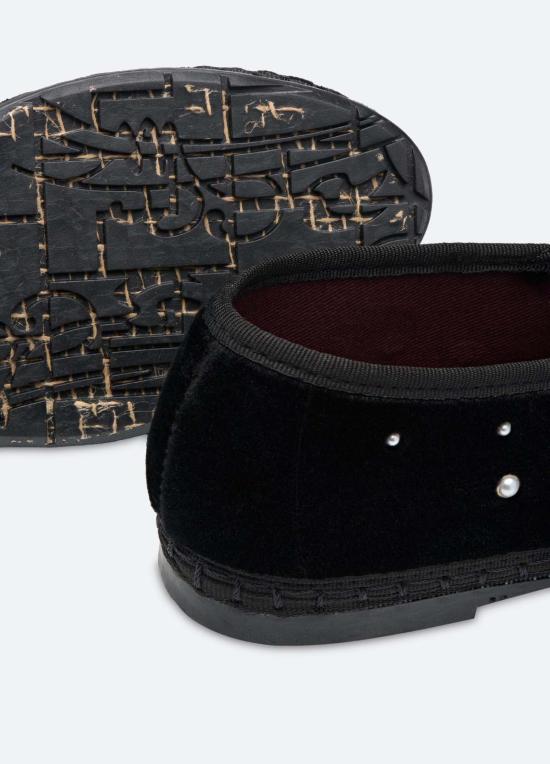  씨뉴욕 플랫 슈즈 Sea Ny Pearl 메리 제인 플랫 블랙 - SEA NY