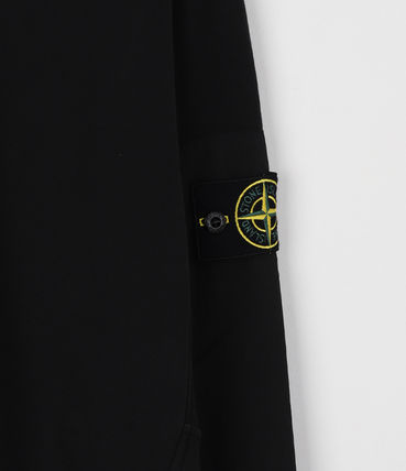  스톤 아일랜드 후드 티셔츠 781563854V0029 BLACK DOM - STONE ISLAND