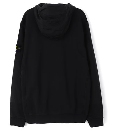  스톤 아일랜드 후드 티셔츠 781563854V0029 BLACK DOM - STONE ISLAND