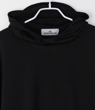  스톤 아일랜드 후드 티셔츠 781563854V0029 BLACK DOM - STONE ISLAND