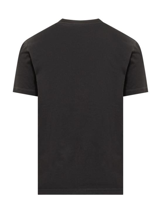  베르사체 반팔 티셔츠 1006984 1A04967 1B000 BLACK DOM - VERSACE