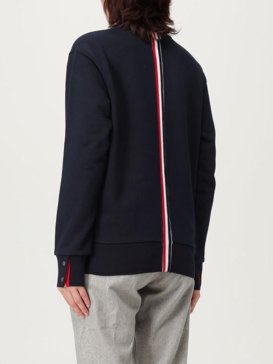 25FW 톰브라운 긴팔 티셔츠 FJT070A03377415 NAVY DOM - THOM BROWNE