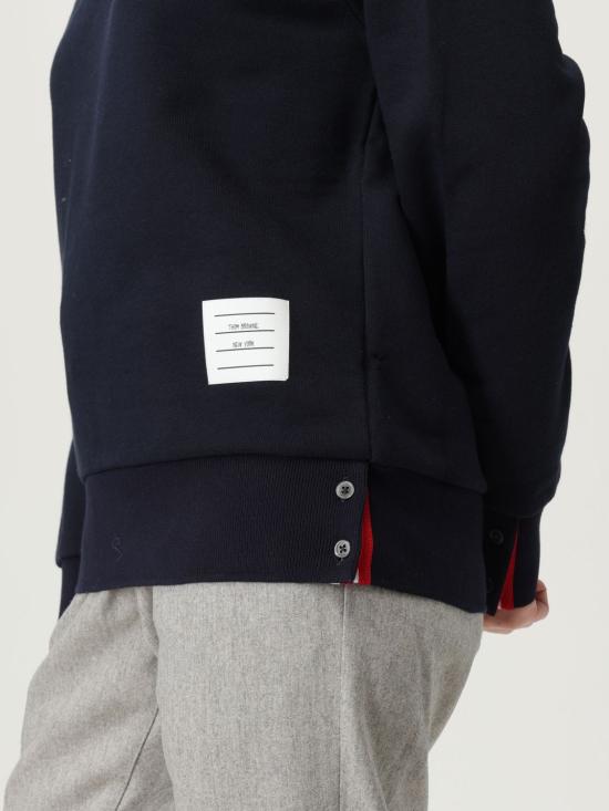 25FW 톰브라운 긴팔 티셔츠 FJT070A03377415 NAVY DOM - THOM BROWNE